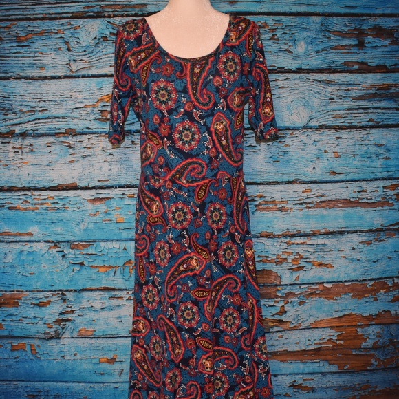 LuLaRoe Dresses & Skirts - LuLaRoe Paisley Anna Size XL
